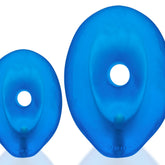 Glowhole Large Blue Butt Plug with LED Light by Oxballs Butt Plugs - Hollow